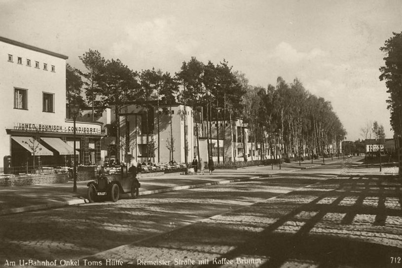 Станция метро Onkel Toms Hütte, 1930-е годы. Фото: Википедия