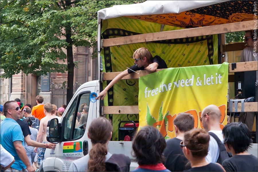 45. Hanfparade 2011. © LiveBerlin.net