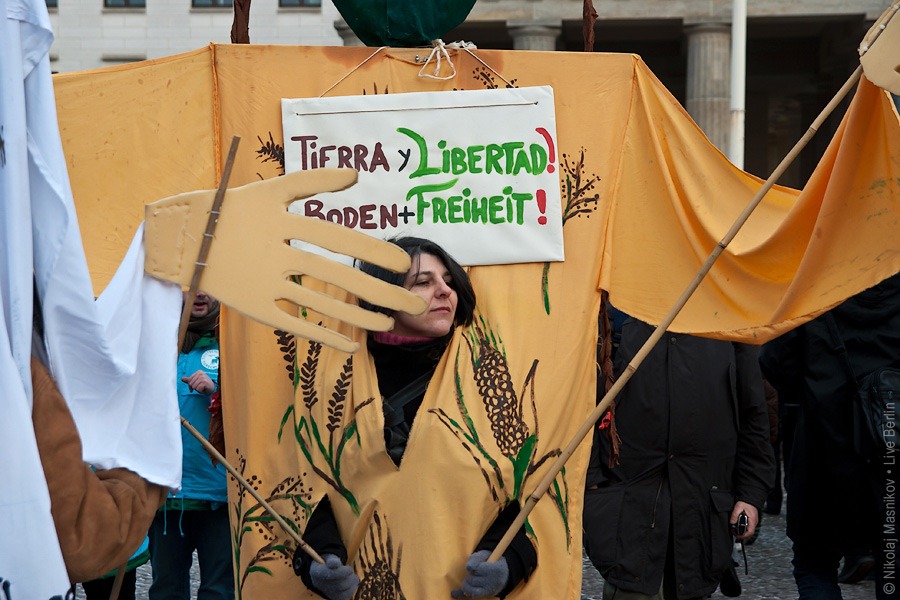 13. Демонстрация против ГМП