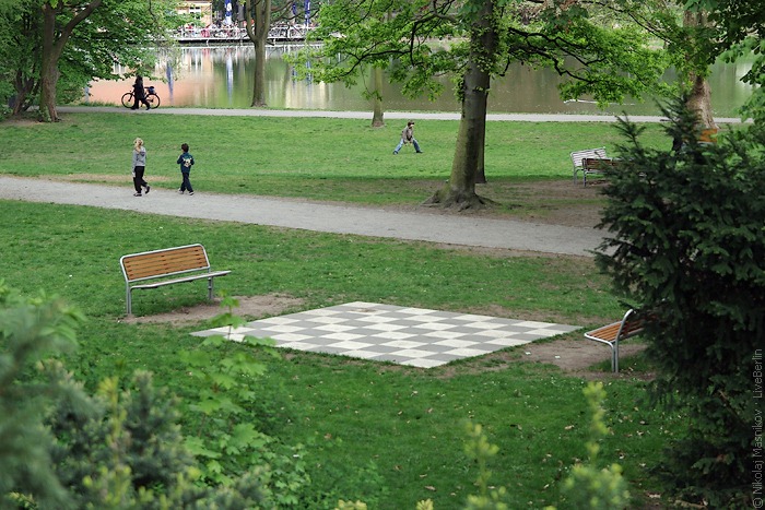 Прогулка у&nbsp;озера Lietzensee