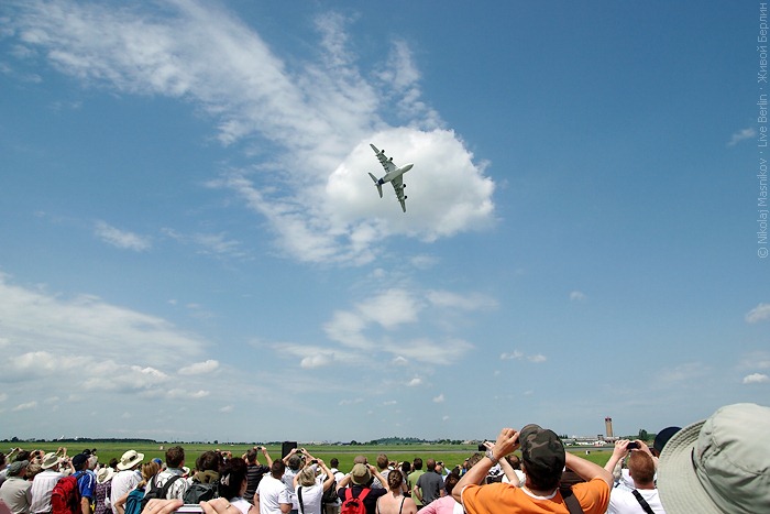 Airbus A380 на&nbsp;авиа-шоу ILA 2010