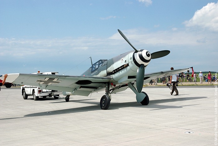Messerschmitt Me 109 на&nbsp;авиа-шоу ILA 2010