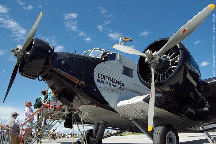 Junkers Ju52 на&nbsp;авиа-шоу ILA 2010