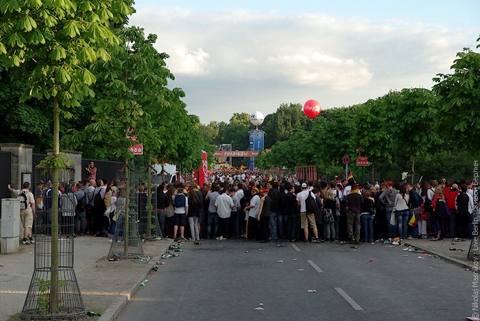 Fanmeile. Миля болельщиков 2010