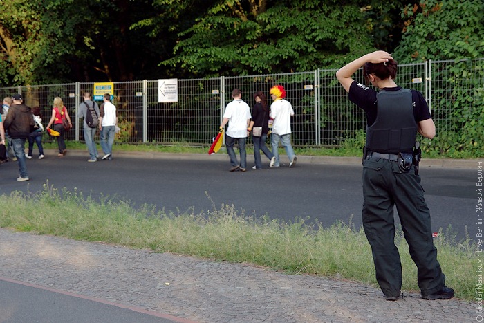 Fanmeile. Миля болельщиков 2010